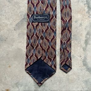Vintage Burberry Pure Silk Neck Tie. One Size